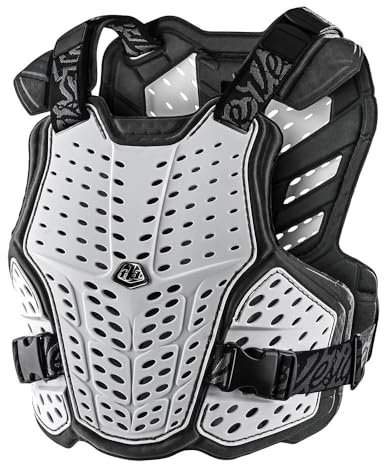 Troy Lee Designs Pettorina Moto ROCKFIGHT Chest Protector Regolabile con Inserti in EPP protettivi per Ragazzi