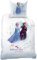 Frozen 2 Kinder-Bettwäsche Die Eiskönigin Nature 135 x 200 cm + 80 x 80 cm 100% Baumwolle Linon-Renforce-Qualität Kristoff Anna ELSA Olaf Arendelle Disney mit Reißverschluss Deutsche Größe