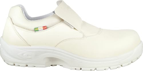 COFRA TULLUS S2 FO SR Scarpe da Lavoro Antinfortunistiche Bianche per Industria Alimentare Chimica Medica Ospedaliera Taglia 38