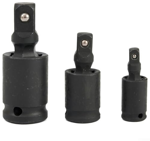 Juego de 3 enchufes de aire con movimiento de 360 grados, ideal para espacios reducidos y usos mecánicos