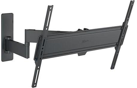 Vogel's Quick TVM 1645 Schwenkbare TV-Wandhalterung für 40-77 Zoll Fernseher, Max. 35 kg, Schwenkbar bis zu 180°, Full-Motion TV Halterung max. VESA 600x400, Universelle Kompatibilität