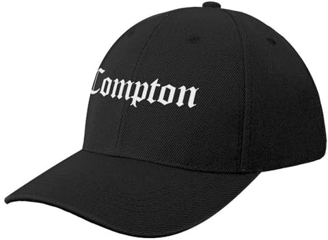 Unisexe Hip Hop Casquette Baseball Compton LA Californie Los Angeles Classique Casquette Baseball Casque Sécurité Homme Sports Icône Élégant Femmes Chapeaux Hommes en Plein Air Cadeau D’Anniversaire