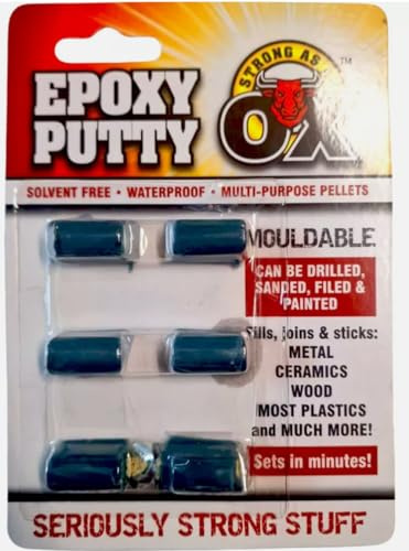 Multipurpose Epoxy Putty Repair Pellets for Wood Metal Plastic Ceramic etc Strong As An Ox