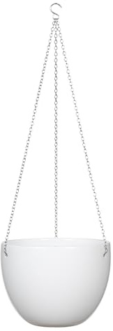 Scheurich Pot suspendu, pot à fleurs en céramique, couleur: Alaska, 18 cm de diamètre, 14,8 cm de hauteur, 4,795 l de volume.