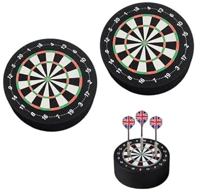 Dart Holder Stand, Space-Saving Dart Storage Rack for Soft & Steel Tip Darts, Darts Accessories for Home & Club Use, Wall Mounted Dart Board Bracket, Modern Dartboard Stand Design(2Pcs)