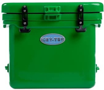 Icey-Tek 25 Litre Cube Cool Box - Forest Green
