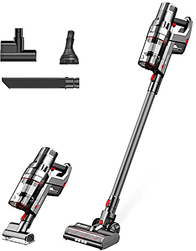Proscenic P11, Aspirapolvere a Batteria, Argento