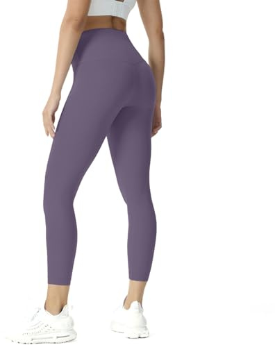 ATRACTIVOLL Leggins Mujer, Deportivos Fitness Leggins, Cintura Alta, Push Up, Control de Abdomen, Elásticos Yoga Leggins, Suaves, Opaco
