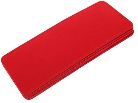 Hemobllo 5 Piezas Base Shaper para Tote Bag de Fondo de Fieltro con Esquinas Estabilizador Estructural Barrera de Humedad Engrosada Protector Suave para Bolsos Mochilas y Bolsas de Viaje