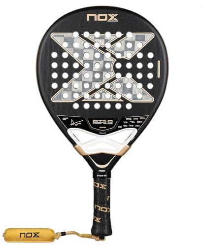 Nox At10 Genius 18k Alum 2026by Agustin Tapia Padel Racket 360-375 gr