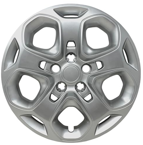 Premium Replica Hubcap, Replacement for Ford Fusion 2010-2012, 17-inch Wheel Cover (1-Piece)