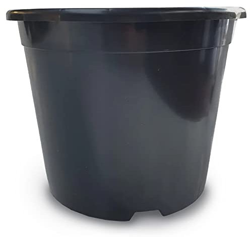 Conka Garden - Outdoor Plant Pots - 20 Litres - Heavy Duty Flower, Vegetable, Herb & Tree Tub - Perfect Planter for Garden, Patio, Doorstep or Drive - Reinforced Rim and Drain Holes - 10 x 20L Pots
