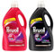 PERWOLL Flüssig-Set 2x 80 Waschladungen (160WL) 1x Black & 1x Color, Feinwaschmittel-Set reinigt sanft und erneuert Farben und Fasern, Waschmittel mit Dreifach-Renew-Technologie