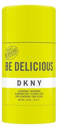 DKNY Be Delicious 100% Pure New York, Deodorant Stick för Kvinnor, Utan Aluminium och Alkohol, Fräsch och Fruktig Doft, 75gr