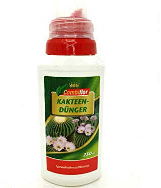 meindekoartikel 250ml Kakteen-Dünger Flüssigdünger von Combiflor für ca. 35 Liter Gießwasser