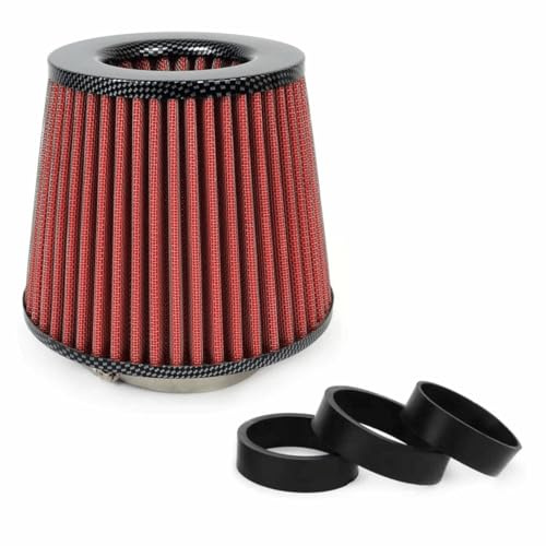 AMiO 01713 Filtro aria sportivo Rosso