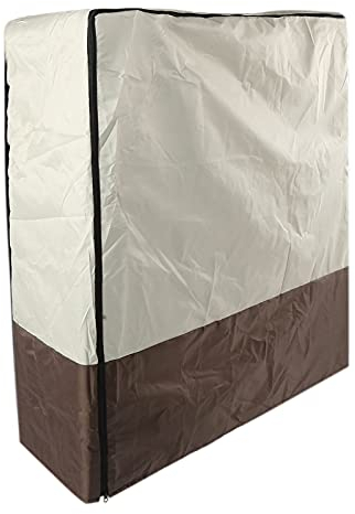 Dpofirs Housse de Rangement pour lit Pliant, Housse de Protection pour lit Pliant étanche à la poussière, Poids léger pour Chaise de Plage de Piscine, lit Pliant pour Cour(102 * 33 * 104 cm)