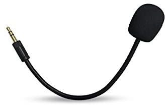 Ersatz-Spielmikrofon für Razer Electra V2 Gaming-Headset auf PS4 PS5 Xbox One PC, abnehmbares 3,5-mm-Boom-Mikrofon