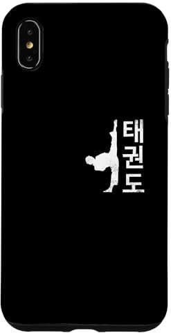 Carcasa para iPhone XS Max Tae Kwon Do Símbolo Entrenamiento Taekwondo Artes Marciales Coreanas