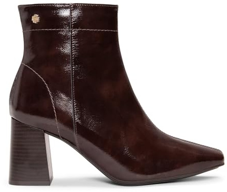 miMaO Botines de tacón alto de charol Marrón, EU 38