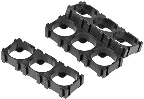DollaTek 10 st 18650 litiumbatteri trippelhållare för DIY-batteripaket