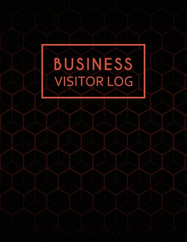 Business Visitor Log and Contact Tracing Register: Visitor Book For Business, Visitor Sign In Sheets, Visitor Register Book Template, Visitors ... Contact ... Number, Email Address and More