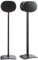 Sanus OSSE32 Wireless Speaker Stands for Sonos Era 300™ (Pair) (Black)