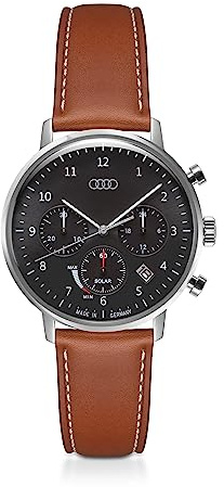 Audi collection Orologio Analogico Unisex-Adulto con Cinturino in Pelle 3102300200