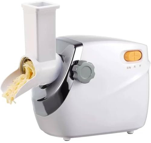 Râpe à fromage rotative électrique 300 W, râpe à fromage commerciale 300 W, machine à râper le fromage, pour fromage, concombre, carotte 18 × 35 × 27,5 cm
