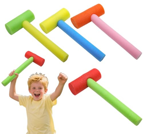 Trochate Hammer Toy | Colored Hammering Toys - Safe Foam Percussion Equipment Interactive Game for Fine Motor Boy Girl Indoor Playroom Kindergarten