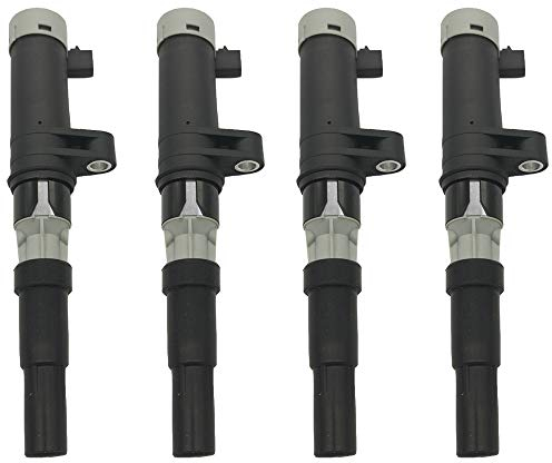 Amrxuts Set di 4 bobine di accensione 7700107177 compatibili con Primastar Vivaro, Avantime Clio, SPAZIO GRAND SCENICO Kangoo Express Laguna Megane Scenic Modus SCENIC TRAFIC VEL SATIS