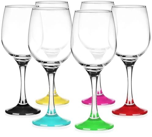 Glasmark KROSNO 1992 Ensemble De 6 s à De 0,25L Pour Rouge Et Blanc Lavable Au Lave Vaisselle Mix 6 x 250 ml