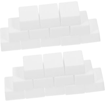 OFFIGAM 24pezzi Contenitori Per Ad Pani Vuoti Plastica Per Pittura Di Mezzi Pani Per Artisti e Principianti Facile Da Pulire e Leggero Per Uso Portatile