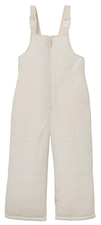 Jessica Simpson Girls' Insulated Ski Bib Snow Pants, Cream, 14-16