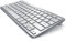 CSL - Kabellose Funk Tastatur - Wireless Keyboard - QWERTZ Layout - 5m Reichweite - Kompatibel mit Windows 11 für PC Mac Notebook Laptop