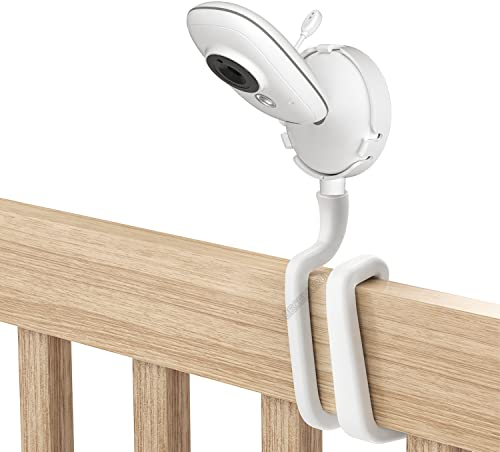 BECEMURU Versátil Soporte Flexible de Giro con Conector de Tornillo de 1/4 Muelle Compatible con GHB Vb603, Monitor de bebé de Video Boifun Vb603