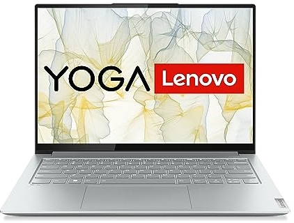 Lenovo Yoga Slim Pro 7 Laptop | 14 2.8K OLED Display | AMD Ryzen 7 6800HS | 16GB RAM | 512GB SSD | AMD Radeon 680M Grafik | Win11 Home | QWERTZ | grau | 3 Monate Premium Care