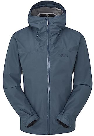 Rab Namche GTX - Giacca impermeabile in GORE-TEX da uomo, traspirante, per trekking e uso casual, Blu di Orion., XXL