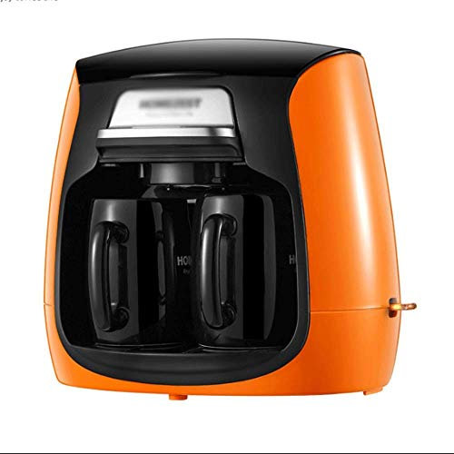 SOVORM Mini máquina de café de doble taza Máquina automática de café por goteo para el hogar Máquina de té (Color : Azul) (Color : Green) The New