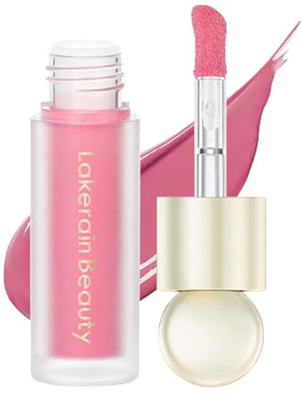 Yulokdwi Blush Liquide,7.5ml Maquillage Blush Liquide En Gel Pour Les Joues,Blush Crème Mat À Texture Mousse, Blush Crème Mat À Texture Mousse, Sensation Respirante, Couleur Pure, Aspect Naturel