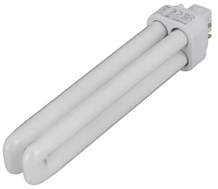 Fusion 26W G24Q-3 Double Compact Fluorescent Light Bulb, 4-Pin, Dimmable, 4000K, White