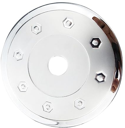 BLNETU para Peugeot 206 207 Tapa del Tanque De Combustible De Acero Inoxidable Tapa De La Caja De Gasolina Tapa del Tanque De Combustible