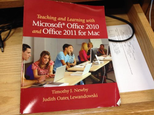 Teaching and Learning with Microsoft Office 2010 and Office 2011 for Mac