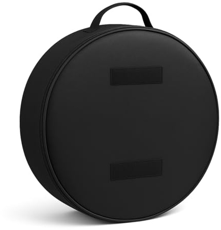 Car Spare Wheel Tyre Storage Bag - 65 cm Diameter - 23 cm Width - Waterproof Cover, Carry Handle, Anti-Slip Carpet-Grip Pads and Zip - Fits Space Saver Donut and Full-Size Wheels - UK Car Boot Storage
