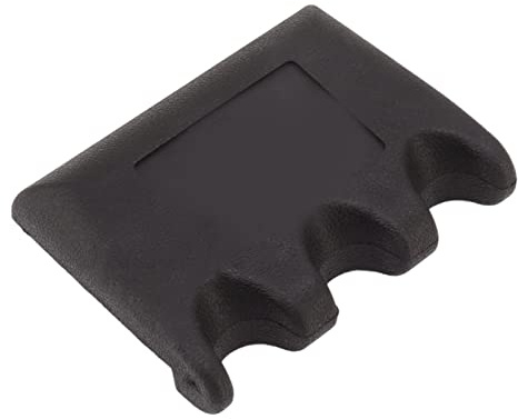 Gedourain Soporte para Taco de Billar, Duradero, Fácil de Usar, Ahorro de Espacio, 3 Agujeros, Soporte para Taco Negro para Silla