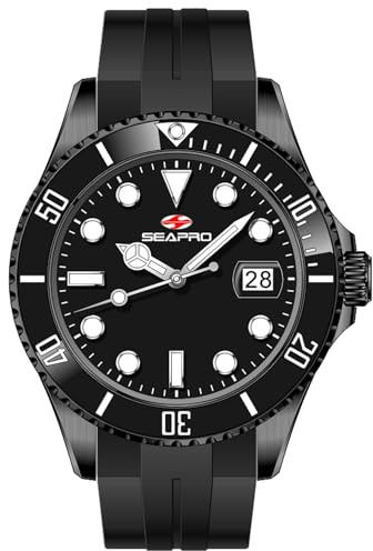 Seapro Men's Nexus Black Dial Watch // SP0586