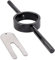 Herramienta de 4 piezas para compresor de muelle de horquilla de motocicleta, compresor de muelle de horquilla, kit de herramientas de servicio de muelle helicoidal de aluminio