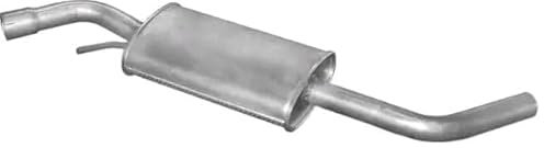 POLMO 30.241 Mittelschalldämpfer Mitteltopf mitte Rechts