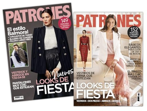 Pack especial moda de fiesta: 2 revistas de Patrones