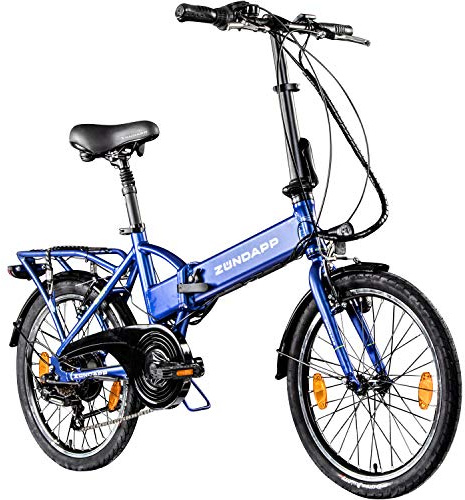 ZÜNDAPP Z101 20 Zoll E Bike Faltrad Damen Herren Elektrofahrrad klappbar Fahrrad Elektro Klapprad Ebike Pedelec E-Bike Erwachsene Klappfahrrad
